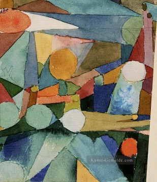 Farbformen Paul Klee Ölgemälde